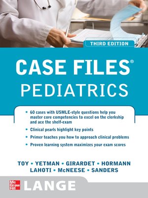 cover image of Case Files Pediatrics